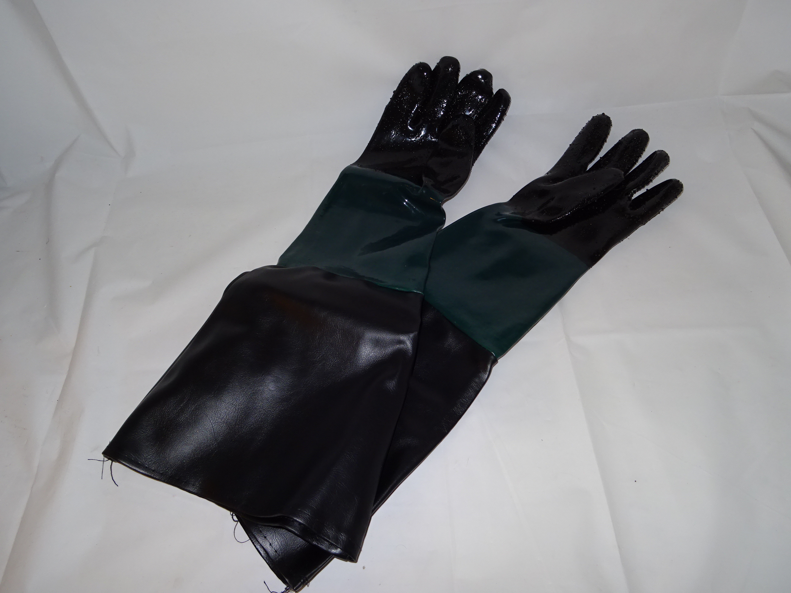 60cm Arbeitschutz Sandstrahlhandschuhe Handschuhe für Sandstrahler